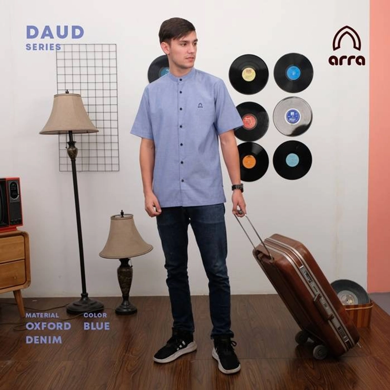 Product image Arra - Baju Koko Daud Koko Daily M Biru