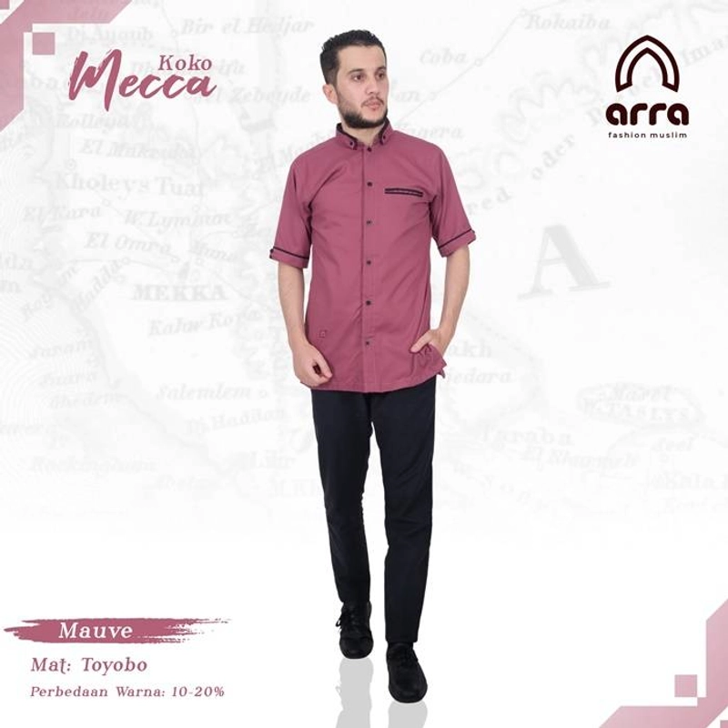 Product image Arra - Sarimbit Mecca 02 Mauve Ayah ( S ) Mauve