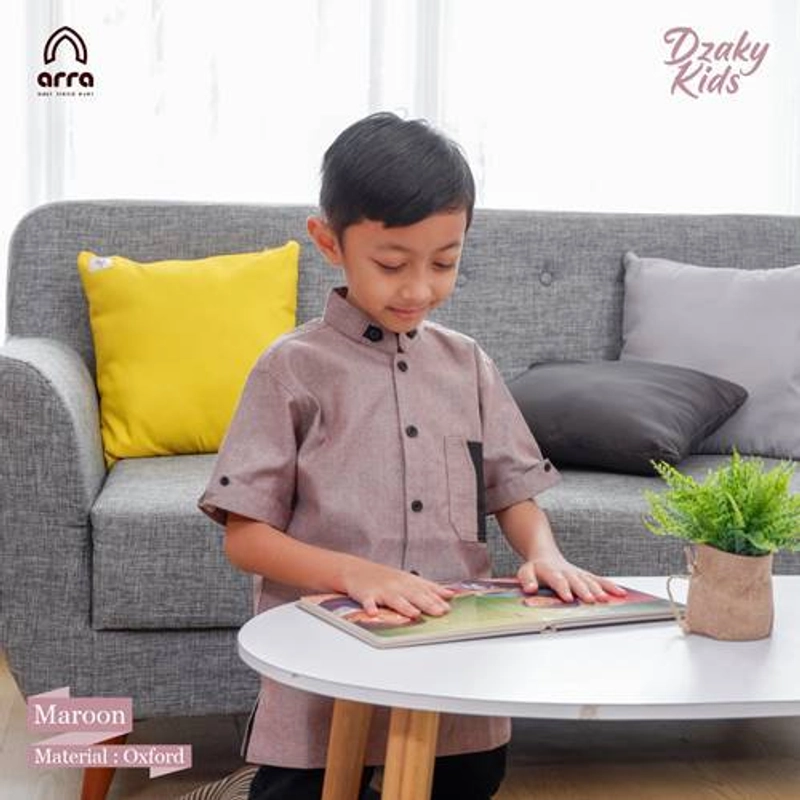 Product image Arra - Dzaky Kids Koko Pakistan Maroon XXL