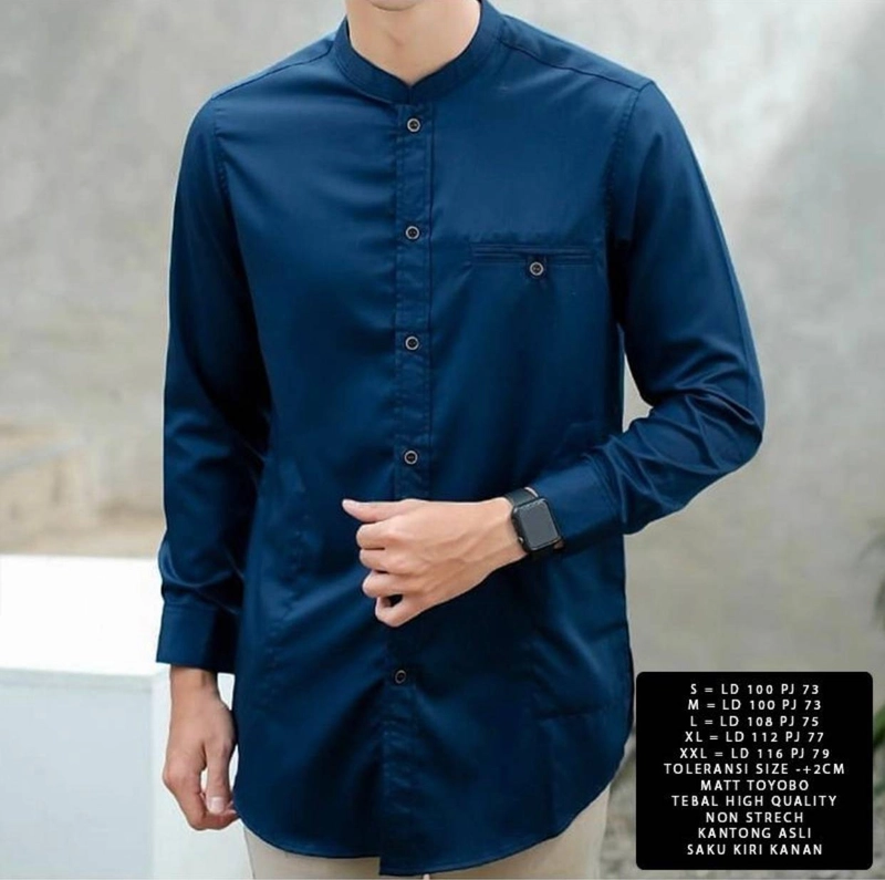 Astro - Baju Kurta Koko RTOFC M Navy