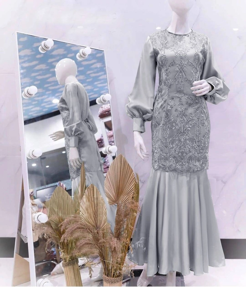 Product image Astro - Maxi Dress Duyung DRUOZ Realpict M/L Abu