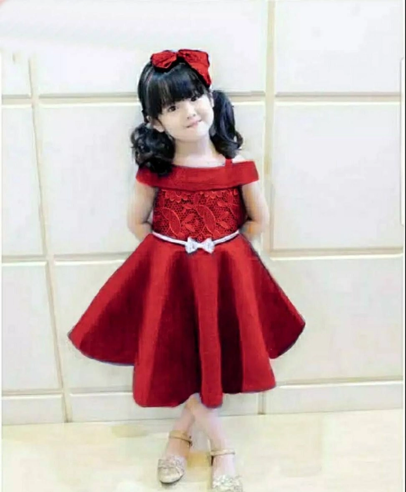 Product image Astro - Dress Anak CECI Realpict L MARON