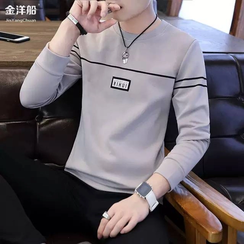Product image Astro - Sweater Pria Terbaru RIHUI AO Realpict XL ABU