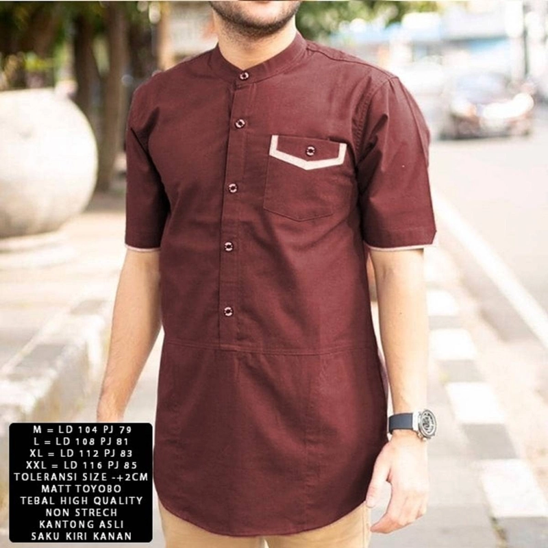 Product image Astro - Baju Kurta Koko HATFC M Maron