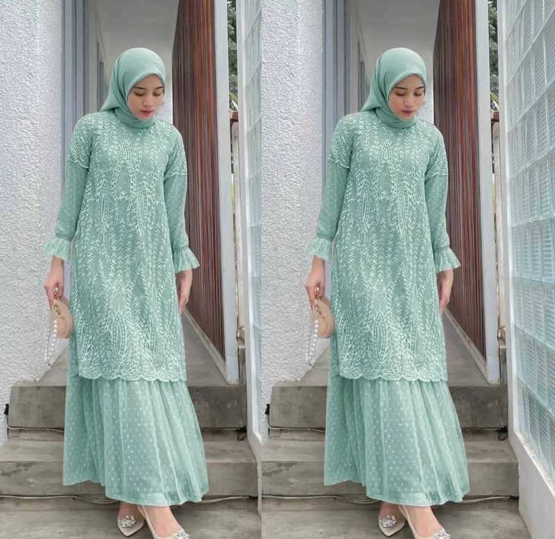 Product image Astro - Maxi Dress Wanita DOTOZ Realpict M/L Mint