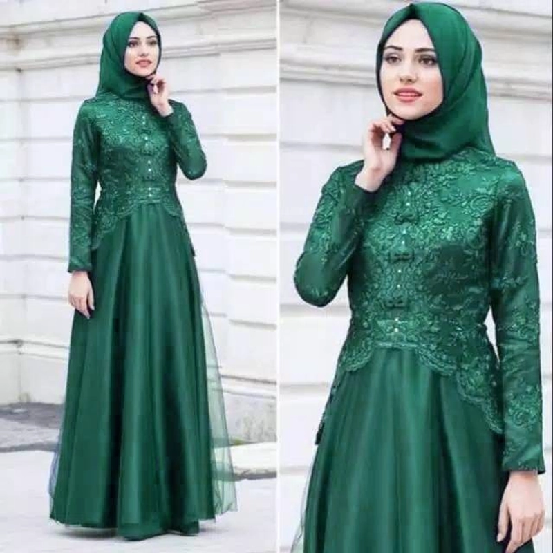 Product image Astro - Maxi Dress KEIZY Realpict L Fit ToXL HIJAU BOTOL