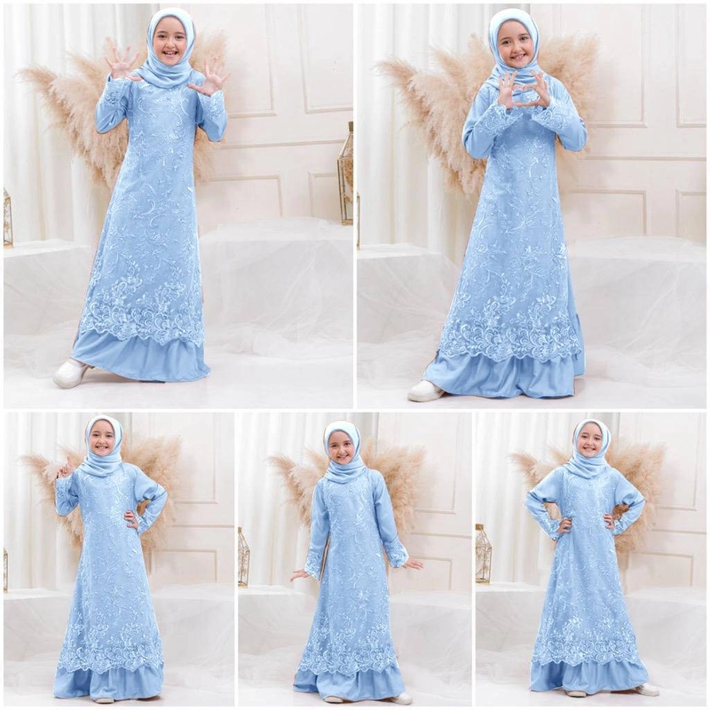 Product image astro - maxi dress anak NAZCL realpict M BIRUMUDA