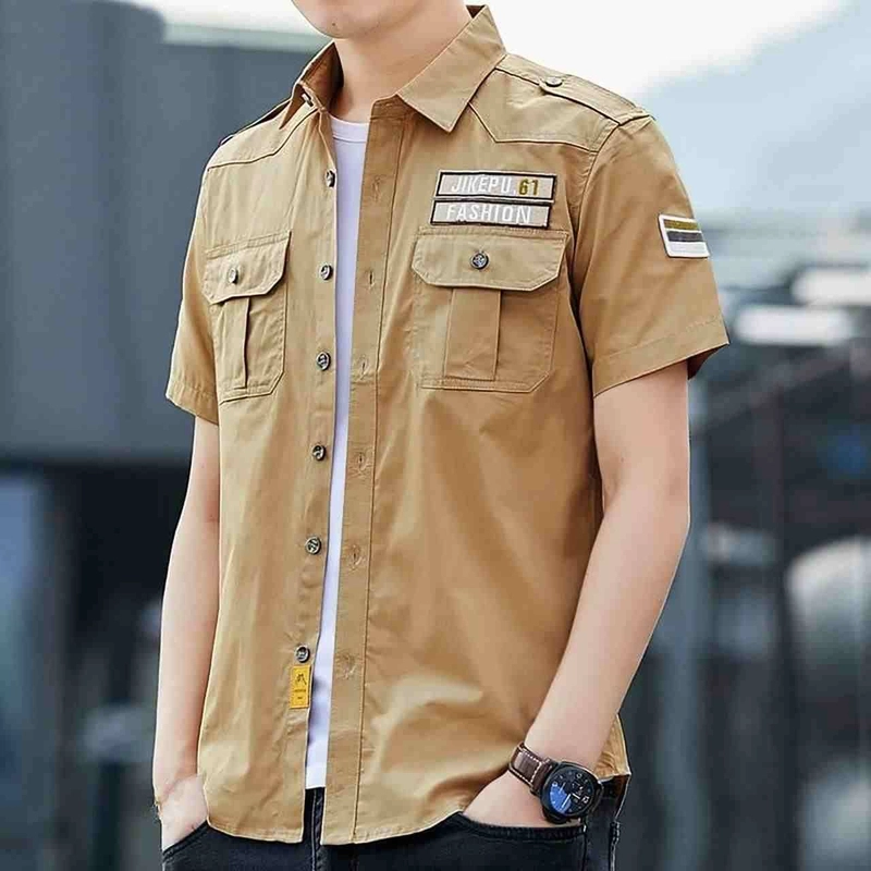 Product image Astro - Kemeja Pria Fashion BARAO Realpict M/L Coksu