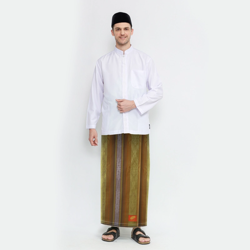 Product image Sarung ATLAS Infinity Dobby Warna Olive all variant all variant