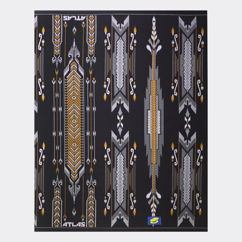 Product image Sarung ATLAS Junior Kembang SGF Hitam Kuning all variant all variant