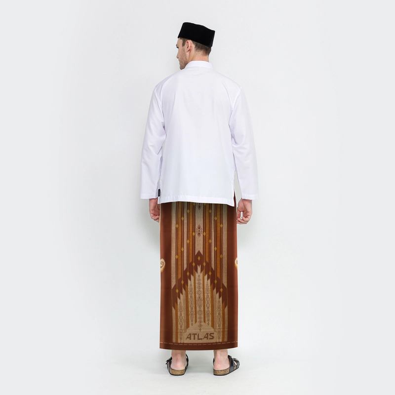Product image Sarung ATLAS Idaman 555 Harmoni Motif BHS STC 01 Coklat all variant all variant