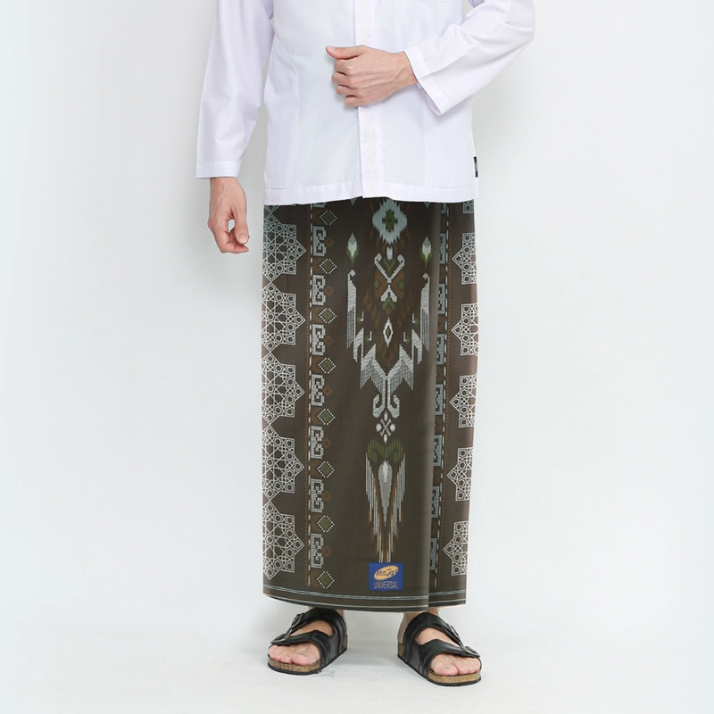 Product image Sarung ATLAS Universal 635 Kembang Motif A5 PEC Olive all variant all variant