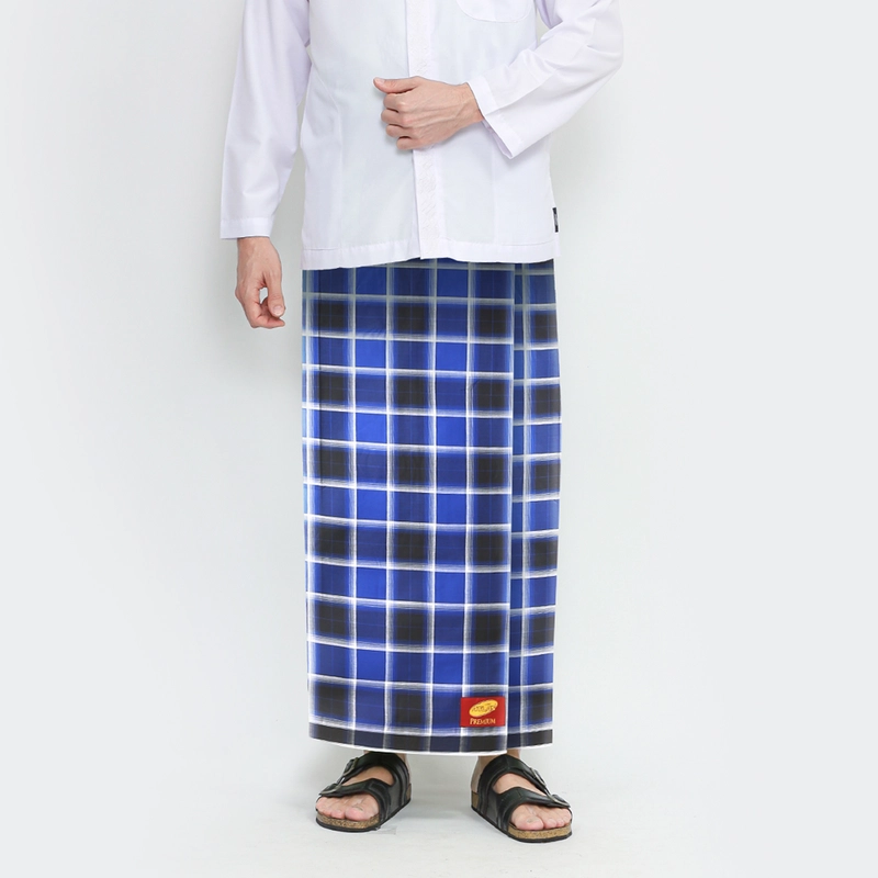 Product image Sarung ATLAS Premium 550 Kombinasi Biru all variant all variant