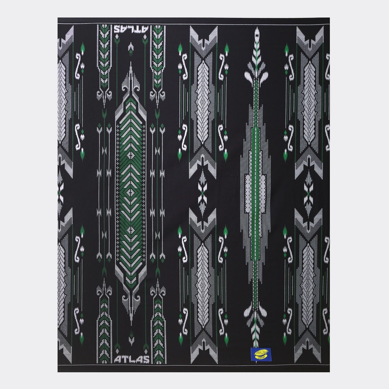 Product image Sarung ATLAS Junior Kembang SGF Hitam Hijau all variant all variant