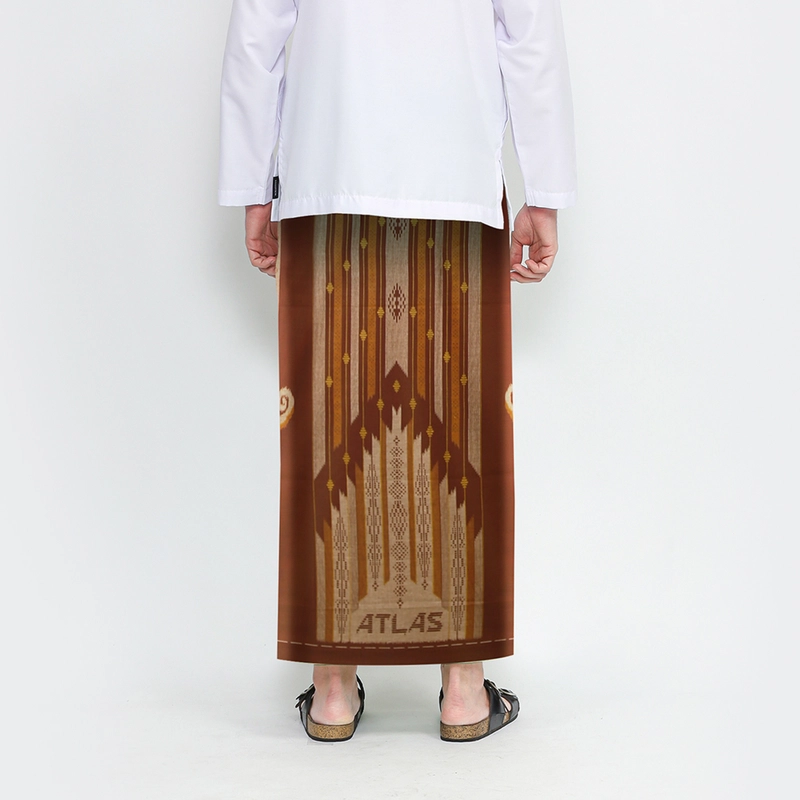 Product image Sarung ATLAS Idaman 555 Harmoni Motif BHS STC 01 Coklat all variant all variant