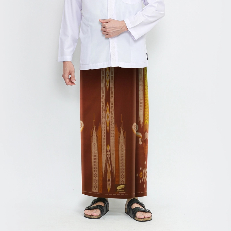 Product image Sarung ATLAS Idaman 555 Harmoni Motif BHS STC 01 Coklat all variant all variant