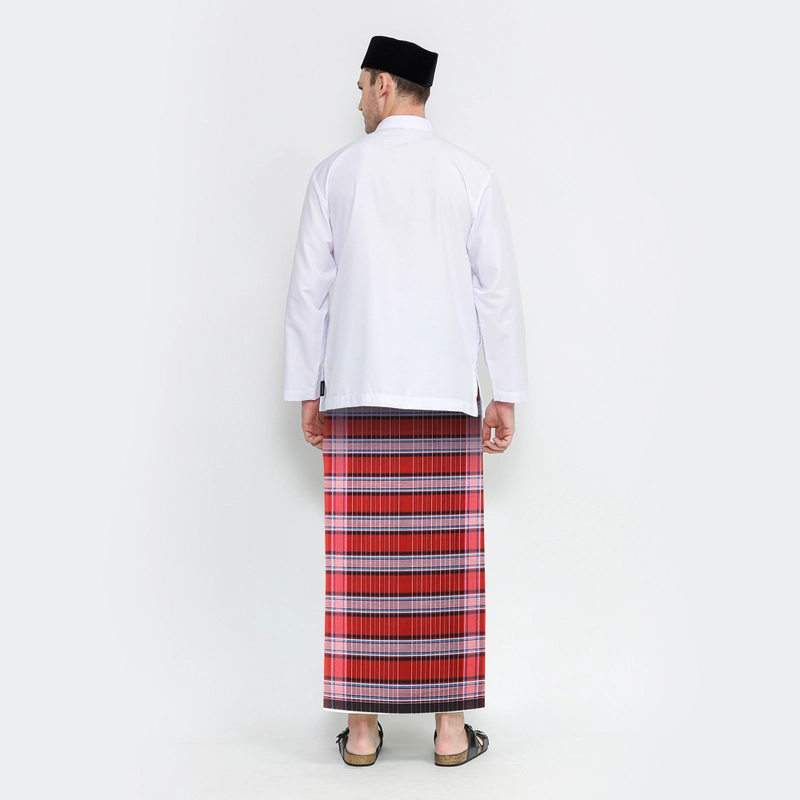 Product image Sarung ATLAS Premium 550 Kombinasi Merah all variant all variant