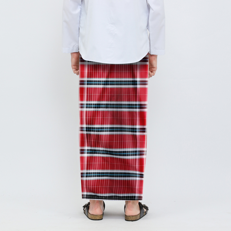 Product image Sarung ATLAS Premium 720 Original Kombinasi Merah all variant all variant