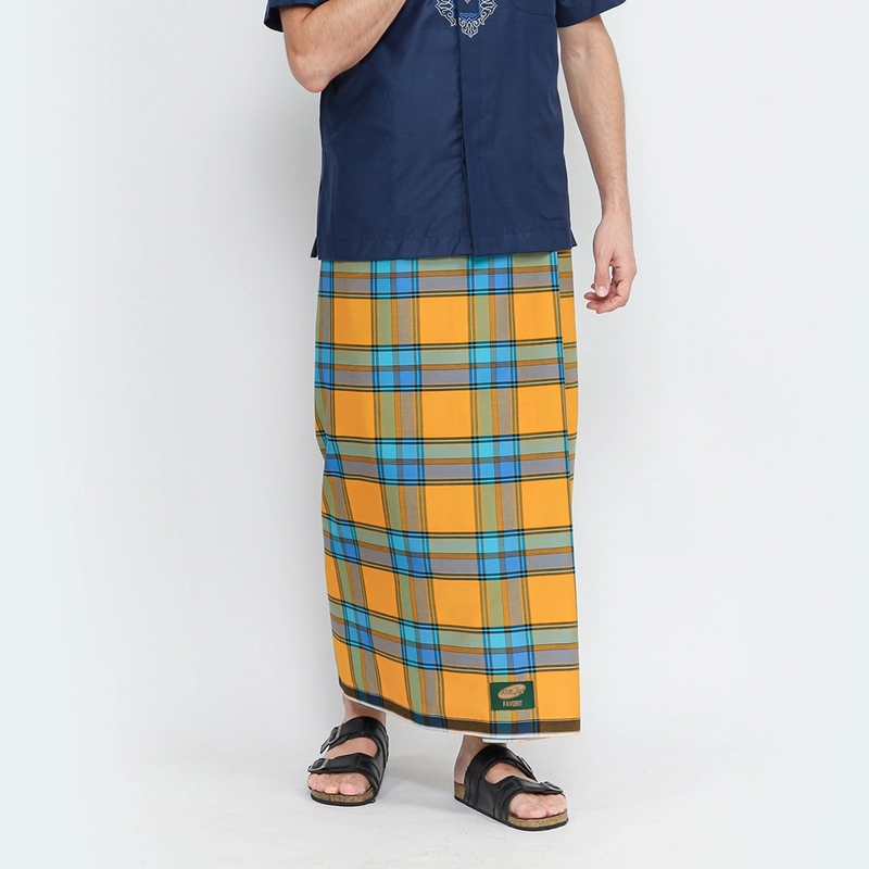 Product image Sarung ATLAS Favorit Kombinasi Kuning Biru all variant all variant