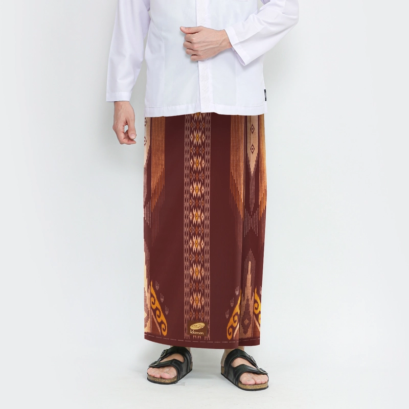 Product image Sarung ATLAS Idaman 555 Harmoni Motif BHS SGD 01 Coklat all variant all variant