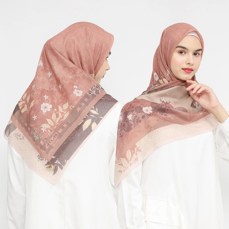 Product image Atlas Hijab Premium Gardenia Kerudung Segi Empat all variant DARK RED