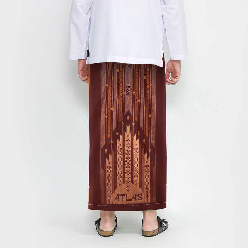 Product image Sarung ATLAS Idaman 555 Harmoni Motif BHS SGD 01 Coklat all variant all variant