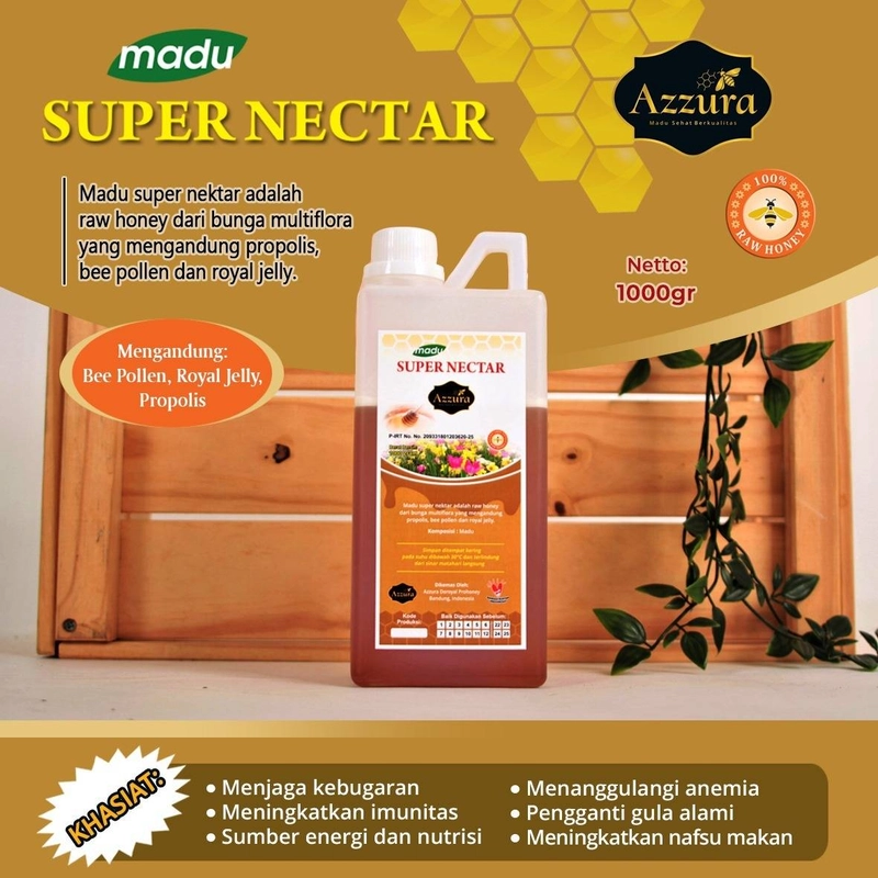 Product image Madu Azzura - Madu Super Nectar 350gr Manis