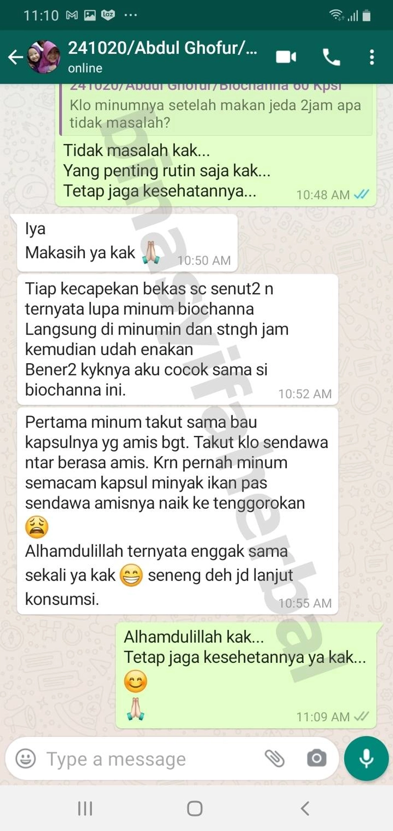 Product image BIOCHANNA Kapsul Albumin Ekstrak Ikan Gabus Obat Luka Pasca Operasi Ekstrak Ikan Gabus/ Kutuk Herbal 60 Kapsul Herbal