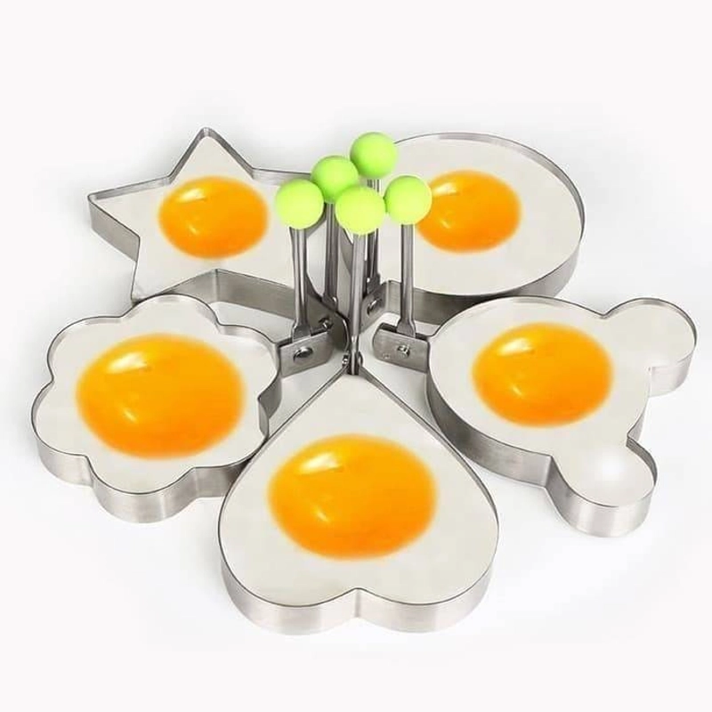 Product image Blooming Deal - Cetakan Telur / Pancake Motif diameter 9-10cm Bulat