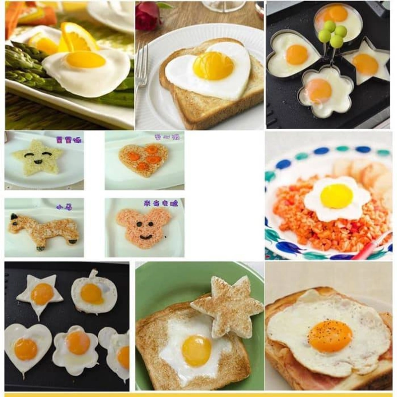 Product image Blooming Deal - Cetakan Telur / Pancake Motif diameter 9-10cm Bulat