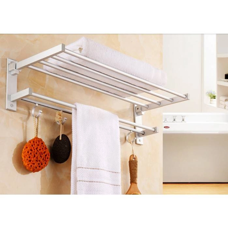 Product image Blooming Deal - Rak Handuk Aluminium (JH-001A) 1 Pcs Silver