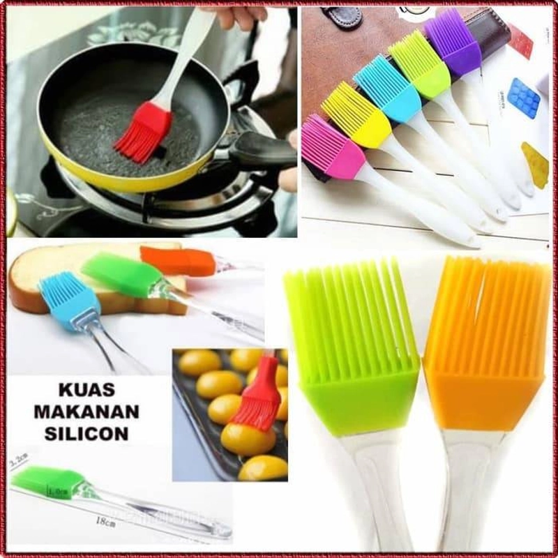 Product image Blooming Deal - Kuas Silikon untuk Kue Mentega (BRUSH) 1Pcs Random