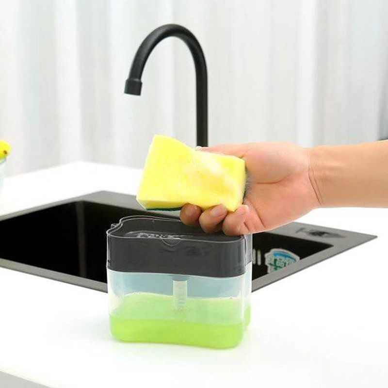 Product image Blooming Deal - Dispenser pump holder sponge 2 in 1 (SPONGE) 1Pcs Random