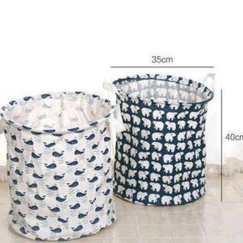 Product image Blooming Deal - Keranjang Laundry Bag Tempat Pakaian Baju Kotor (KERANJANG) 1 Pcs Random