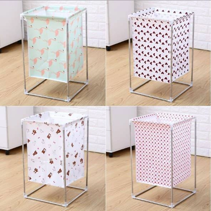 Product image Blooming Deal - Keranjang Baju dengan Rangka (LAUNDRY)  1 Pcs Random