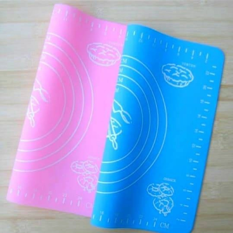 Product image Blooming Deal - Tatakan Baking Roti Pizza Fondant Silicone Mat (BAKING) Biru