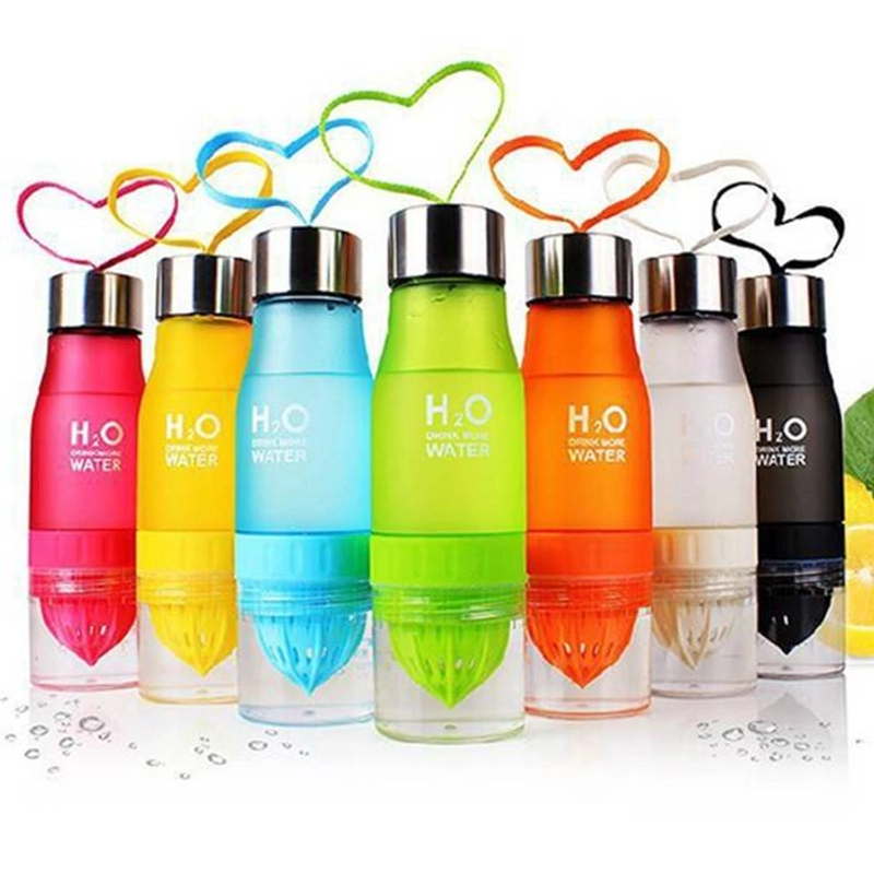 Product image Blooming Deal - Botol Minum Infuser H2O - Infusing Water Bottle H2O 650ml (B-JUS) Putih