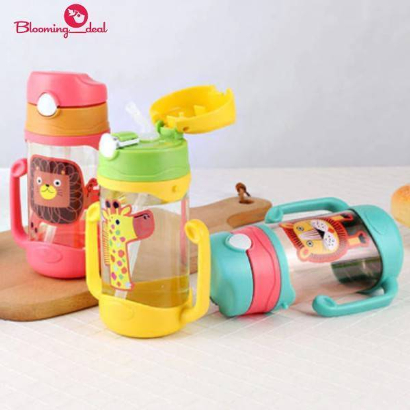 Product image Blooming Deal - Botol Minum Anak Karakter BPA Free 450 ml (H095) Pink