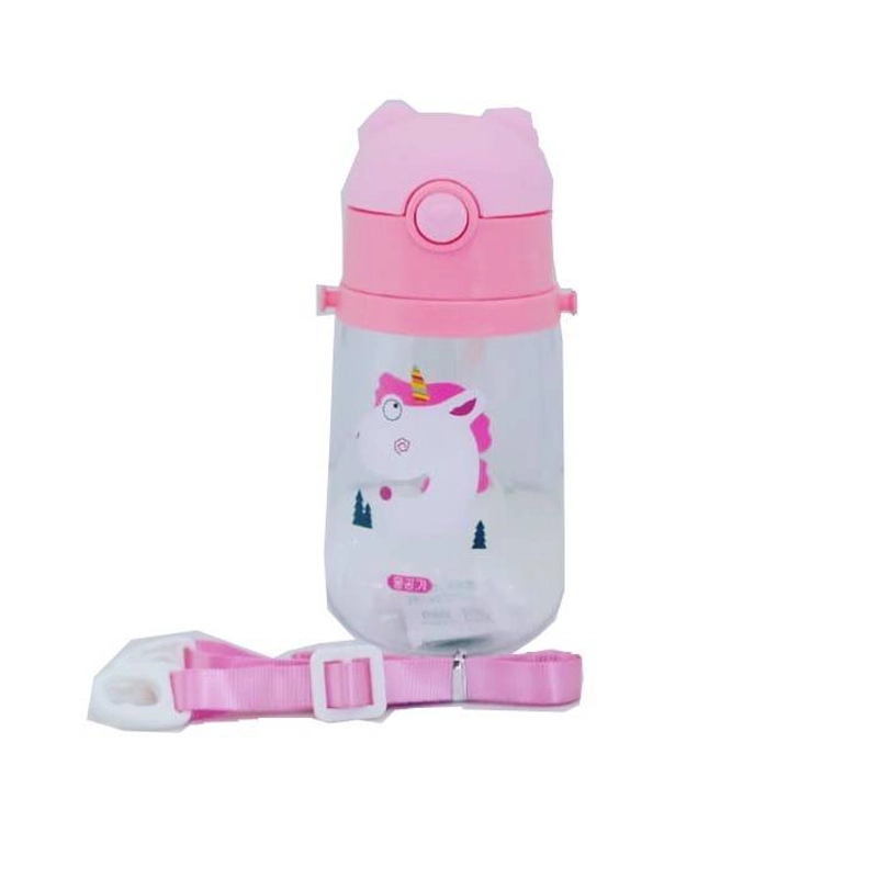 Product image Blooming Deal - Botol Minum Anak Karakter BPA Free 480 Ml (BM332) 1 Pcs Pink