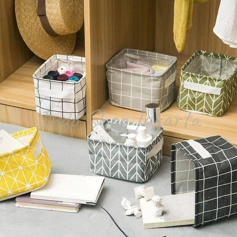 Product image Blooming Deal - Desktop Storage Box Tempat Wadah Penyimpanan Serbaguna Multifungsi Organizer (KRJ) Random 1 Pcs
