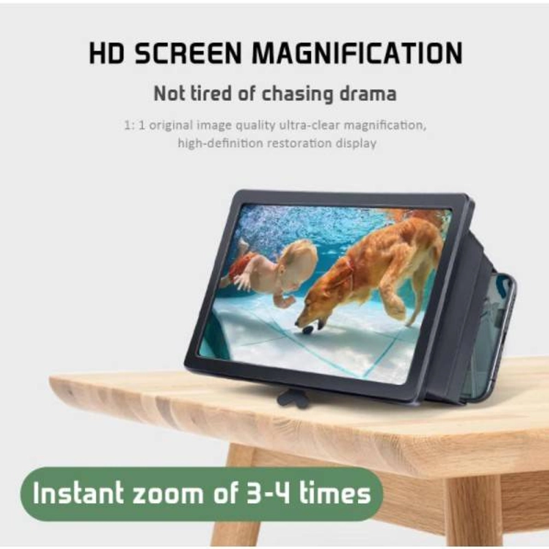 Product image Blooming Deal - Kaca Pembesar Layar HP / Smartphone 3D Portable F2 (LAYAR) 1 Pcs Random