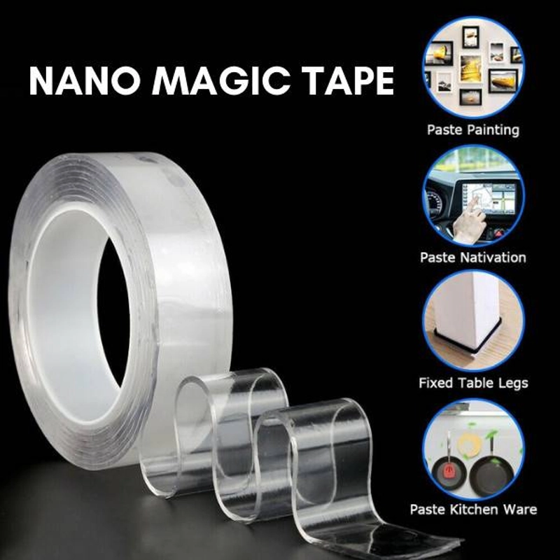 Product image Blooming Deal - Nano Tape Magic Double Tape / Isolasi 2 Sisi Serbaguna 1 Pcs Random