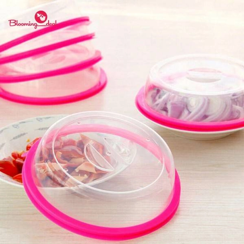 Product image Blooming Deal - Tutup Piring Makanan Tudung Saji Kedap Udara / Tutup Microwave (T-MICRO) 1 Pcs Random