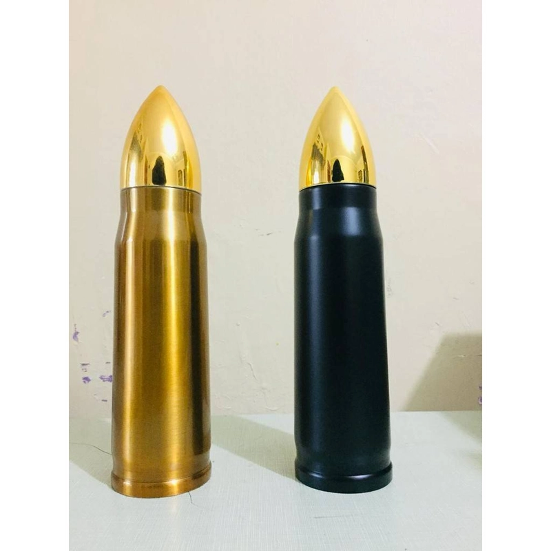 Product image Blooming Deal - Termos Peluru / Termos Stainless Steel Model Peluru 500ml (T-PELURU) 1 Pcs Gold