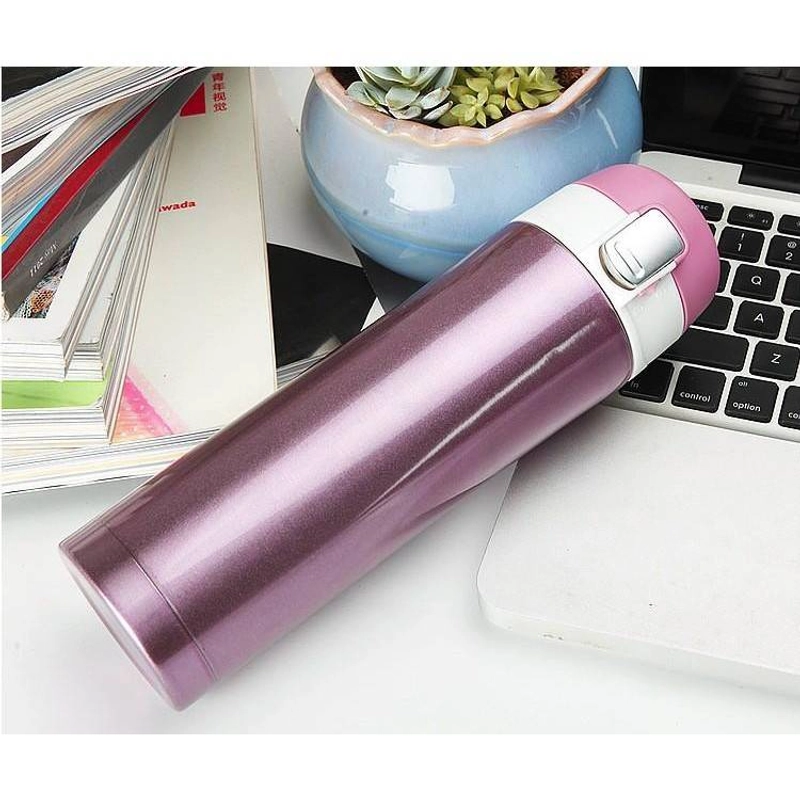 Product image Blooming Deal - Termos Air Stainless Steel 500 ml Vacuum Cup Travel (B89) 1 Pcs Pink