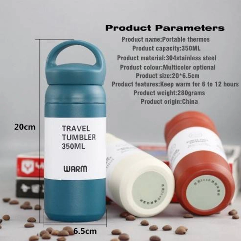 Product image Blooming Deal - Termos Travel Hook / Tumbler Stainless Steel 350ML (H555) 1 Pcs Abu