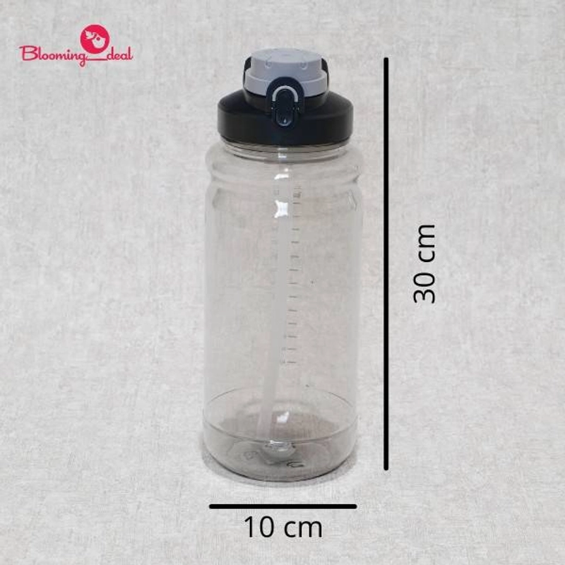Product image Blooming Deal - Botol Minum Sport Kapasitas Besar 2000ml (H7611) 1 Pcs Hijau