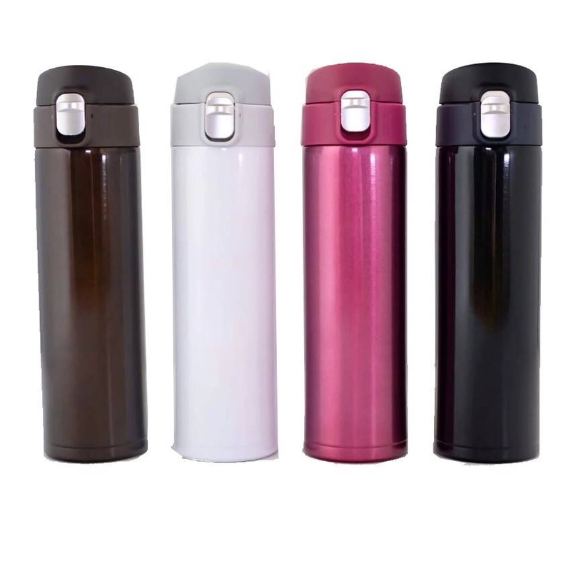 Product image Blooming Deal - Termos Air Stainless Steel 500 ml Vacuum Cup Travel (B89-1) 1 Pcs Coklat
