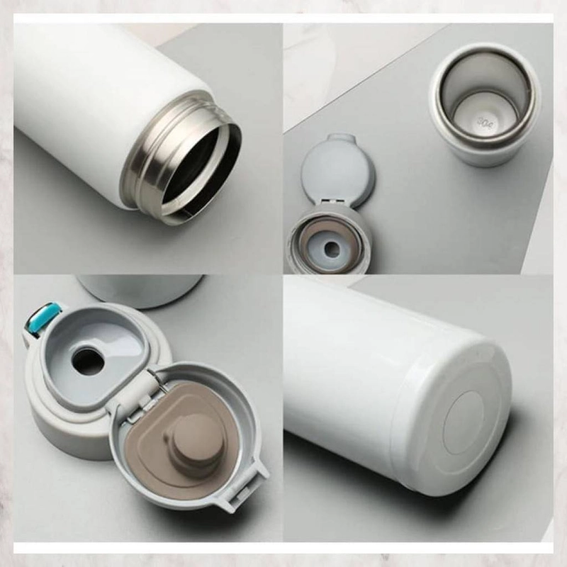 Product image Blooming Deal - Termos Air Stainless Steel 500 ml Vacuum Cup Travel (B89-1) 1 Pcs Coklat