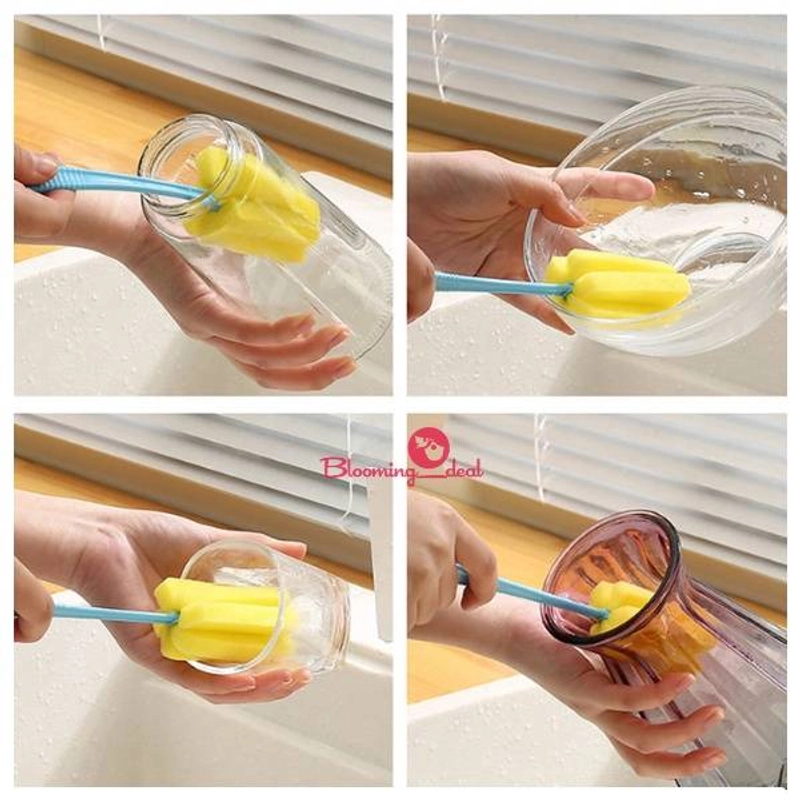 Product image Blooming Deal - Tongkat Spons Sponge Pembersih Botol (TONGKAT) 1 Pcs Random